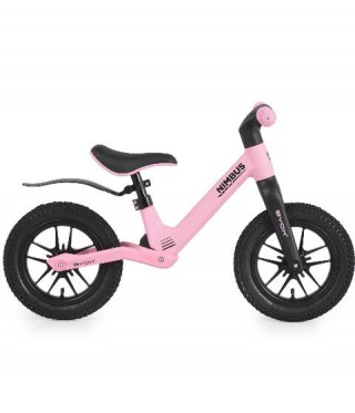 Велосипед за баланс Nimbus Taffy Pink – с надуваеми гуми