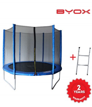 Батут 244cm (8ft) с външна мрежа BYOX