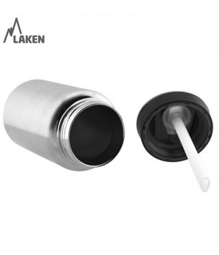 Термо бутилка от неръждаема стомана LAKEN 750 ml сребрист