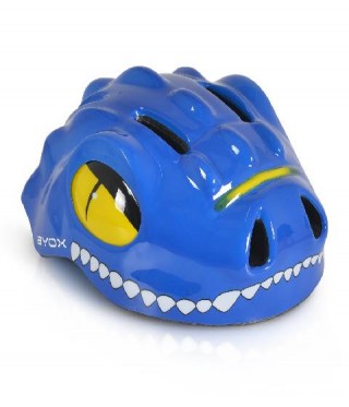 Детска каска за колело, ролери и скейт Dino 48-54 cm син