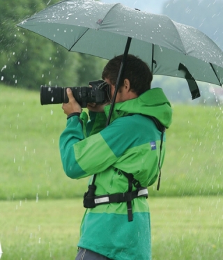 Чадър EUROSCHIRM TeleScope Handsfree
