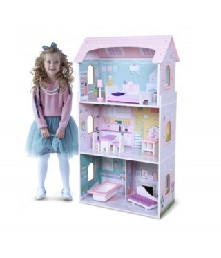 Дървена къща за кукли МONI TOYS Anna 4121