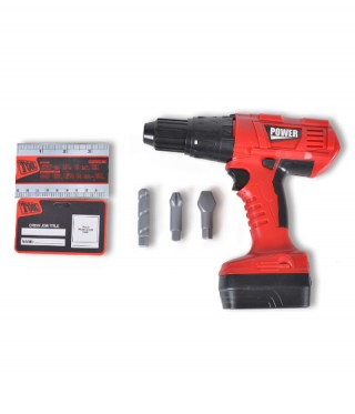 Детска играчка винтоверт Power Tools 6 части