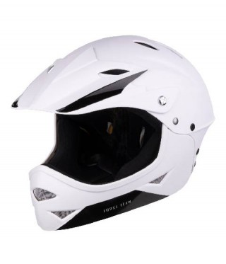 Каска Downhill Fullface бял