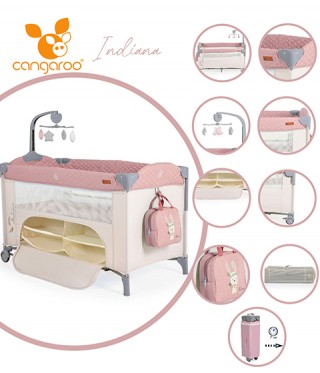 Детска кошара Indiana розов