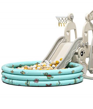 Детска люлка с пързалка MONI GARDEN 7в1 Playground
