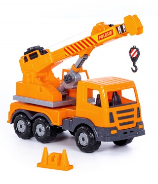 Детски камион с кран Polesie Toys 70579