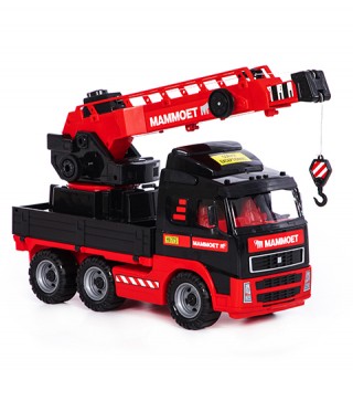 Детски камион с кран Polesie Toys 56986
