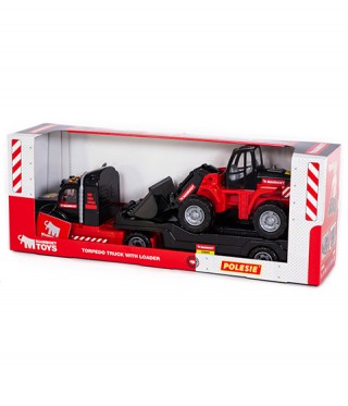 Детски камион с товарач Polesie Toys 57006