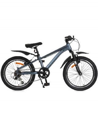 Детски велосипед със скорости 20 цола BYOX Whizzy Grey