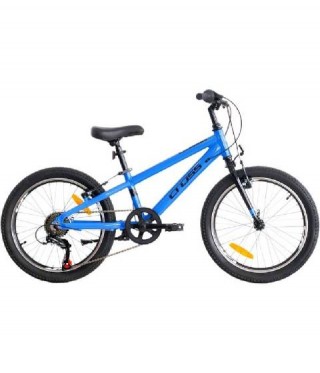 Детски велосипед 20 цола CROSS RIDER ALLOY - Син