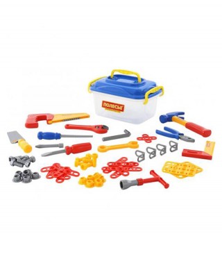 Строителни инструменти POLESIE TOYS син
