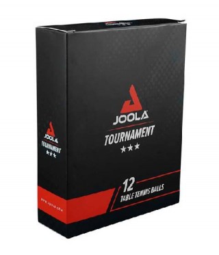 Топчета за тенис на маса JOOLA Tournament *** (3 звезди), 12 броя