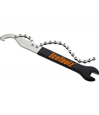  Ключ IceToolz 34S4 за педали и камшик за верига