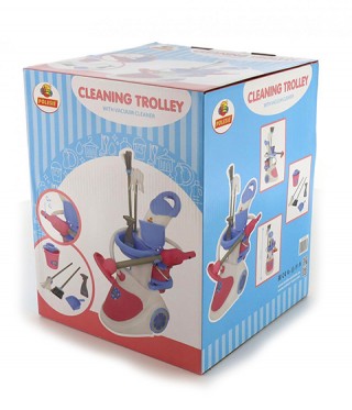 Количка за почистване с прахосмукачка Polesie Toys 59314