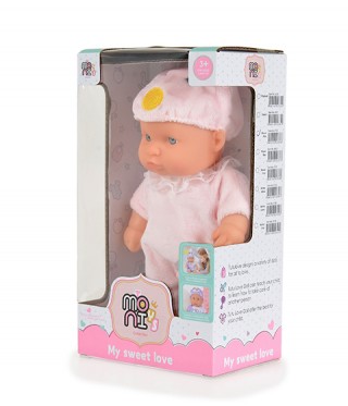 Кукла 20 cm Mouse pink 6122