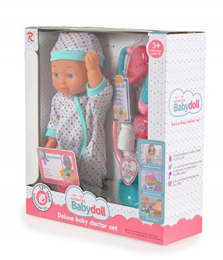 Кукла 31 cm със стетоскоп и звук Dotts 6819