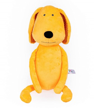 Мека играчка за гушкане Dog 58 cm оранжев 81987