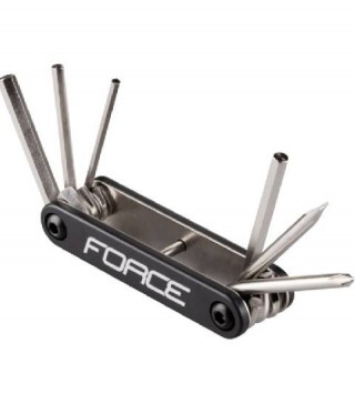 Сгъваем комплект инструменти (мултитул) FORCE MINI SIX - 6 функции