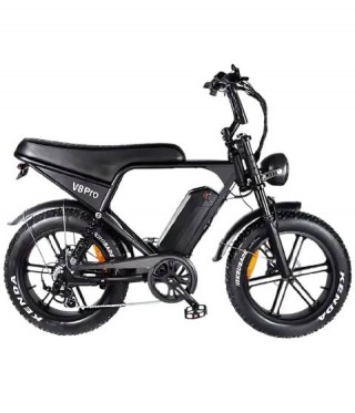 Електрически велосипед OUXI V8 PRO 24 цола 250W (Fatbike) с аларма и задна седалка