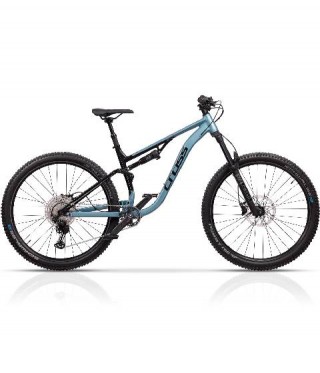 Планински велосипед с пълно окачване 29 цола CROSS RTX 12 speed син