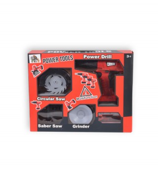 Детски комплект инструменти 4в1 Power Tools