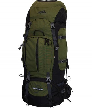 Раница ТАШЕВ Mount 100+20 S+ каки/черен