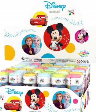 Сапунени балони Dulcop Disney 60 мл - кутия 36 бр.