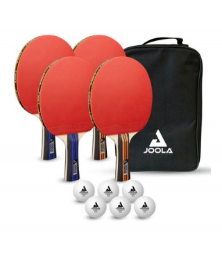 Комплект за тенис на маса JOOLA Family Advanced (4 хилки + 8 топчета)