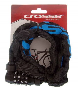 Велоключалка с шифър CROSSER CL-123C 4x1200 mm 
