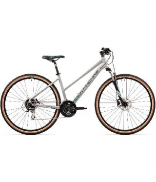 Велосипед Rock Machine Crossride 300 Easy Entry Gloss Grey (2x8 скорости)