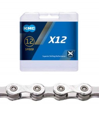 Верига за велосипед KMC X12 (12 скорости, 124 звена)