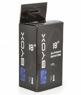 Вътрешна гума за велосипед BYOX 18 х 1.75/2.125 (AV вентил)