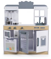 Дървена кухня и ресторант 2 в 1 MONI TOYS