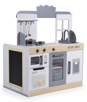 Дървена кухня и ресторант 2 в 1 MONI TOYS