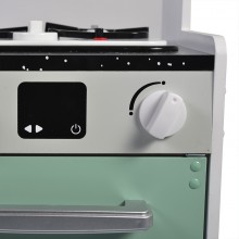 Дървена кухня със светещи котлони Moni Toys 7257