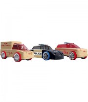 Дървени коли Mini 3-Pack rescue vehicles 53106