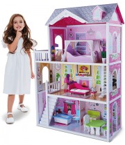 Детска дървена къща Мoni Toys Aria 4107