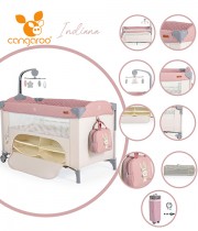Кошара за бебета CANGAROO Indiana розов