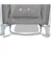 Детска кошара CANGAROO ISLEEP - сив