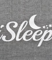 Детска кошара CANGAROO ISLEEP - сив