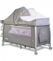 Детска кошара ISLEEP - сив