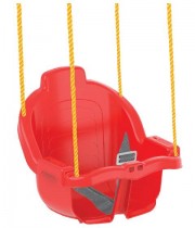 Детска люлка с въжета Comfort 07946 Red