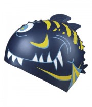 Детска плувна силиконова шапка BECO Shark