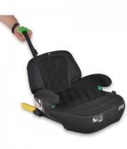 Inaltator auto cu isofix si spatar Cangaroo negru