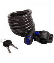 Вело катинар M-WAVE SPIRAL CABLE LOCK 10X1800