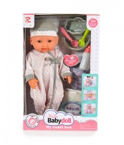 36 cm Кукла с аксесоари Grey 6286
