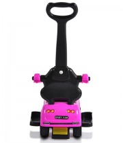 Masinuta de impins cu maner MONI Rider 208 roz