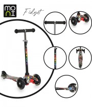 Детска тротинетка MONI Fidget черен