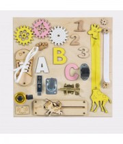 Дървена занимателна дъска MONI TOYS Small